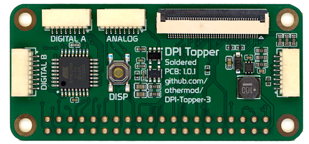 Raspberry Pi DPI Topper